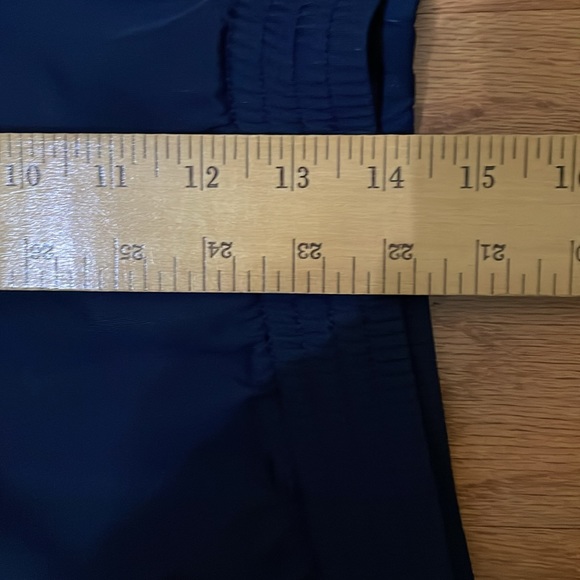 Men’s Under Armor Size XXL Sweatpants Track Pants with Leg Zippers Navy Blue - Picture 7 of 11